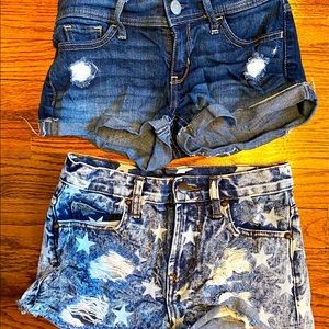 Denim shorts bundle